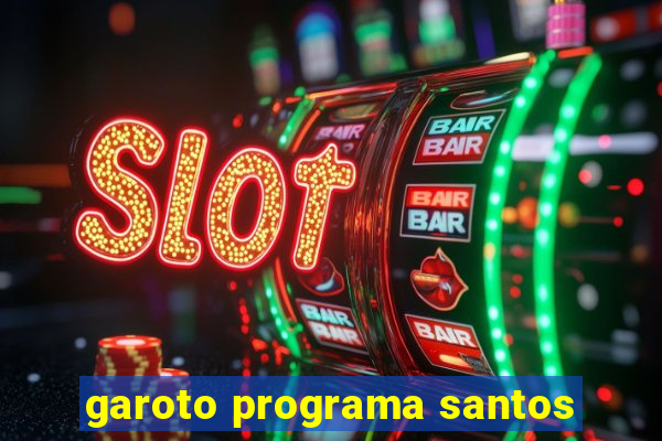 garoto programa santos